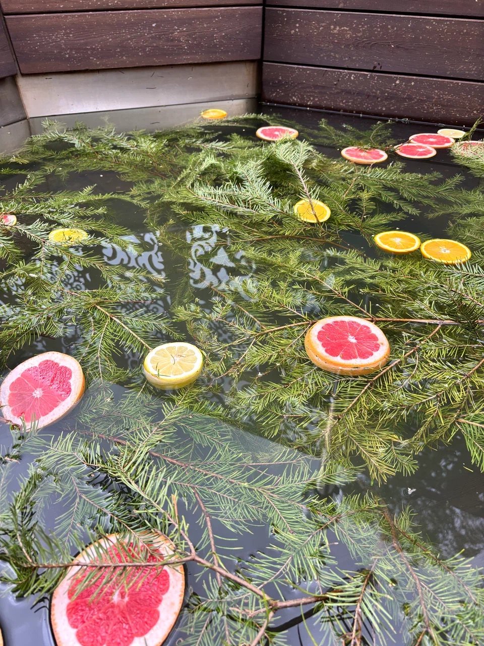 Чан с цитрусами